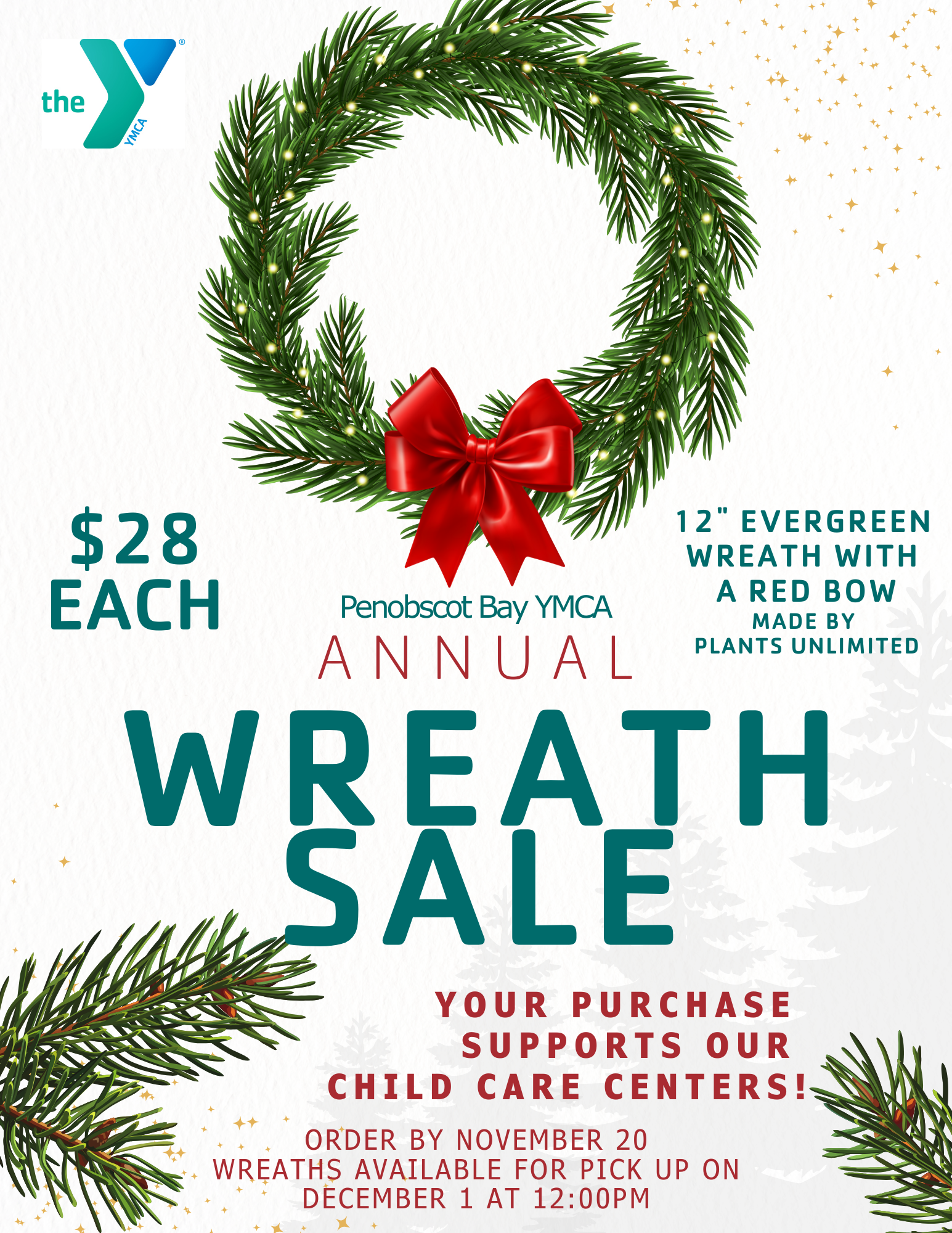 Annual Wreath Sale - Penobscot Bay YMCA